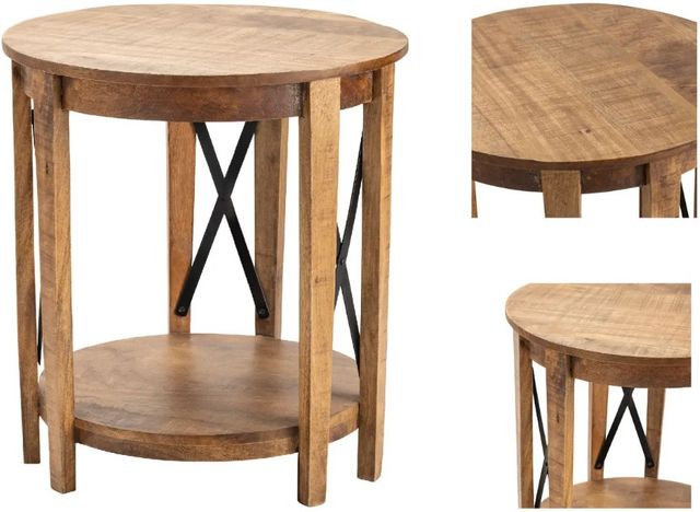 Crestview Collection Sutton Brown End Table-3