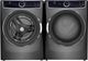 Electrolux Titanium Front Load Washer & Gas Dryer Laundry Pair-0