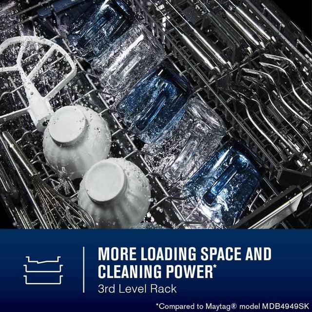 Maytag® 24" Fingerprint Resistant Stainless Steel Built in Dishwasher-16