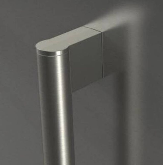 Fulgor Milano Distinto 36" Gray Refrigerator Handle Kit-0
