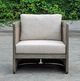 Uttermost® Dartmoor Caramel/Mocha Wooden Outdoor Lounge Chair-2