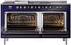 Ilve® Nostalgie II Series 60" Midnight Blue Pro Style Dual Fuel Range-2