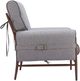 Zuo® Modern Klem Gray Accent Chair-2