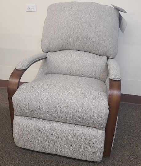 Flexsteel® Woodlawn Rocking Recliner in a Cobblestone Fabric-1