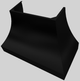 Vent-A-Hood® Designer Series 48" Black Wall Mounted Range Hood-4