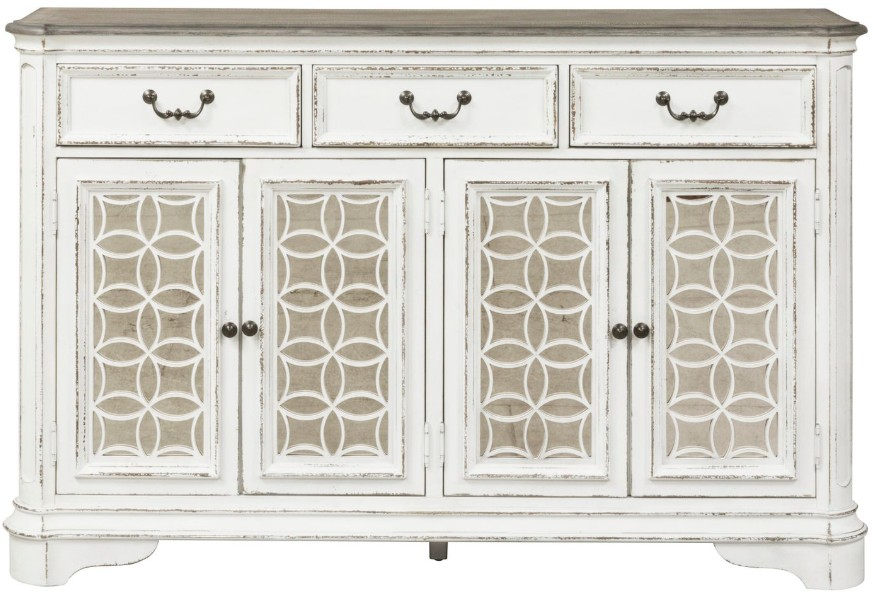 LIBERTY FURNITURE MAGNOLIA-MANOR-BUFFET/HUTCH - Thumbnail 2