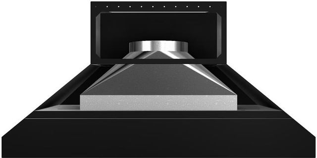 Vent-A-Hood® 60" Black Euro-Style Wall Mount Range Hood-2