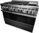 JennAir® NOIR™ 48" Stainless Steel Pro Style Dual Fuel Range-4