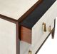 Currey & Company Evie Dark Walnut/Ivory Chest-3