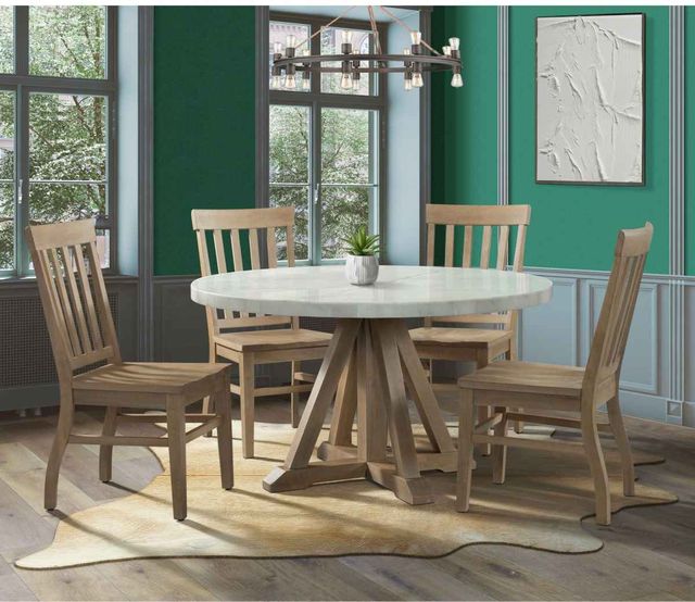 Elements International Lakeview Natural Side Chairs-4