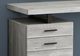 Monarch Specialties Inc. Grey Reclaimed Wood 48" Computer Desk-1