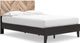 Signature Design by Ashley® Piperton 5-Piece Black/Two-Tone Brown Queen Panel Platform Bed Set-1