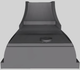 Vent-A-Hood® Designer Series 36" Gunsmoke Wall Mounted Range Hood-4