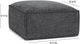 TOV Furniture Mindy Charcoal Ottoman-2