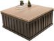 Signature Design by Ashley® Rylandyn Light Brown Lift Top Cocktail Table with Black Base-0