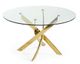 VIG Furniture Modrest Pyrite Glass Dining Table-0