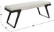 Uttermost® Hover Black/White Modern Bench-2