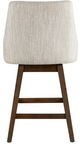 Armen Living Branson Beige/Brown Bar Stool-4