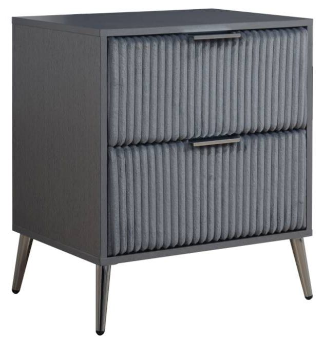 New Classic® Home Furnishings Kailani Gray Nightstand-0