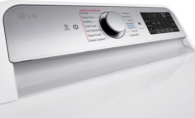 LG 7.3 Cu. Ft. White Electric Dryer-2