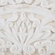 Olliix by Madison Park White Set of 3 White Mandala 3D Embellished Canvas Set-2