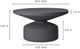 Moe's Home Collection Yoli Black Coffee Table-2