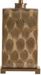 Crestview Collection Beige/Brown/Gold Diamond Table Lamp-1