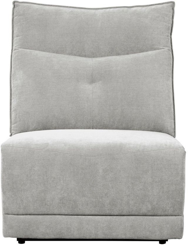Mazin Furniture Tesoro Mist Gray Armless Reclining Chair-0