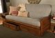 Kodiak Furniture Lexington Taxi Seaport/Weathered Brown Full Storage Futon with Mattress -4