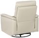 Homelegance® Hadley Taupe Leather Manual Swivel Glider Reclining Chair-5