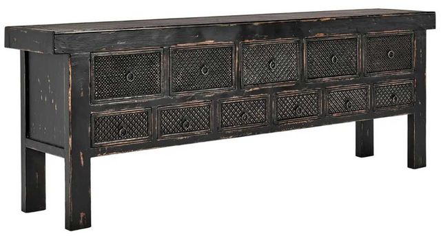 Classic Home Lahey Antique Black Sideboard-0