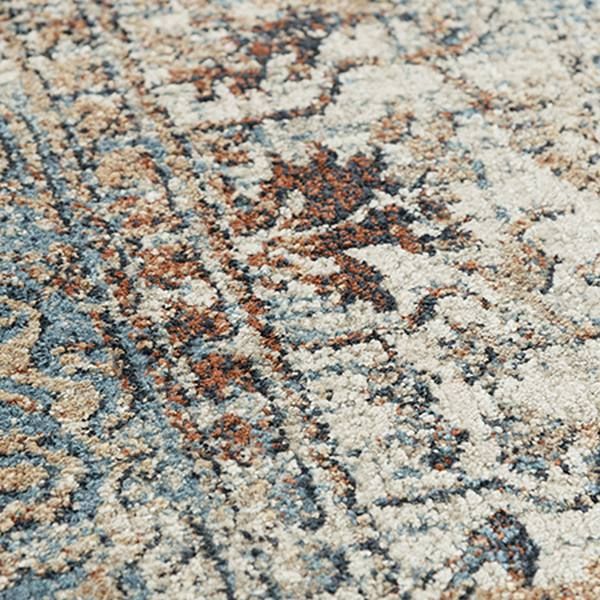 Rizzy Home Stratford Blue 5'x8' Rectangular Rug-2