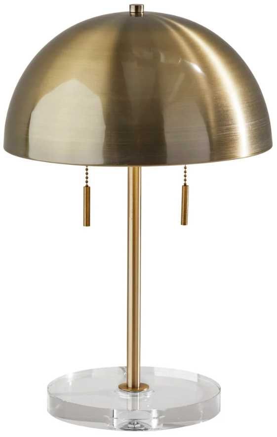 Adesso® Bowie Antique Brass Table Lamp-0