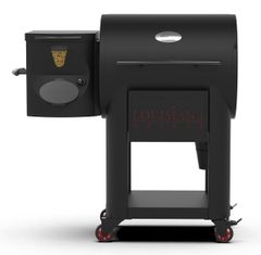 Louisiana Grills Founders Premier 800 Black Freestanding Wood Pellet Grill