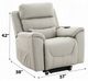 ACME Furniture Marsha Light Gray Power Lift Recliner with Massage-4