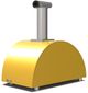 Alfa Moderno 3 Pizze 43" Fire Yellow Wood Pizza Oven-5