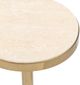 Classic Home Jordyn Champagne Small Accent Table-5