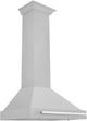ZLINE 30" Satin Stainless Steel Convertible Wall Mounted Range Hood-2