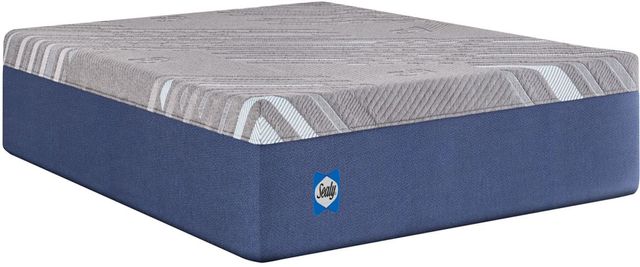 front view of the Sealy® Carrington Chase Midnight Cove 12" Foam Medium Tight Top Queen Mattress
