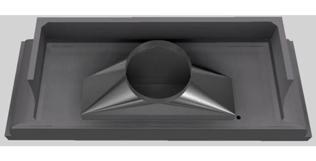 Vent-A-Hood® Designer Series 66" Gunsmoke Wall Mounted Range Hood-3