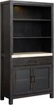 Magnussen Home® Plum Creek Marble/Ravenwood Black Display Cabinet-0