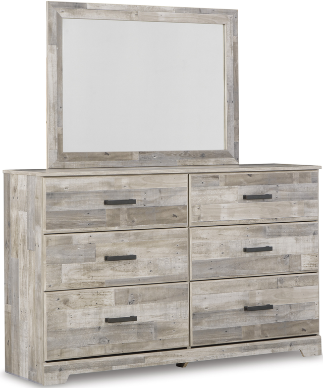 Benchcraft® Hodanna Whitewash Bedroom Mirror-2
