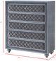 Crown Mark Cameo Gray Chest-2