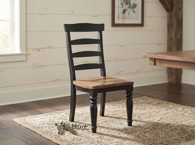 Sunny Designs™ Bourbon County Peanut Butter/Jelly Ladderback Chair-2