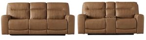 Liberty Furniture Bennett 2-Piece Butternut Seating Set