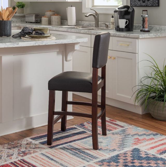 Linon Monaco Espresso Counter Stool-1