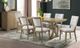 Najarian Furniture Chevron Gray/Washed Gray Oak Dining Side Chair-3