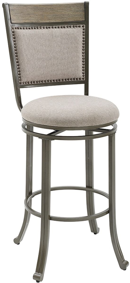 Powell® Franklin 3-Piece Gray Wash/Pewter Pub Set-2