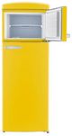 Unique® Appliances Classic Retro 22'' 7.5 Cu. Ft. Canary Yellow Top Freezer Refrigerator-1