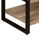 Liberty Furniture Sun Valley Sandstone End Table with Black Metal Frames-4
